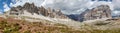 Valley Travenanzes Tofane gruppe Alps Dolomites mountain Royalty Free Stock Photo