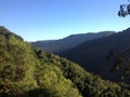 Valley view from the highest viaduct of America Royalty Free Stock Photo