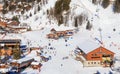 Valley view of Meribel. Meribel Village Center 1450 m