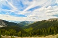 Valley View from Mountain Summit Royalty Free Stock Photo
