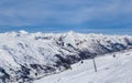 Valley view of Val Thorens