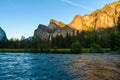 Valley View, Yosemite National Park, California, USA Royalty Free Stock Photo