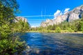 Valley View, Yosemite National Park, California, USA Royalty Free Stock Photo