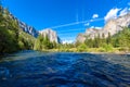 Valley View, Yosemite National Park, California, USA Royalty Free Stock Photo