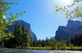 Valley View, Yosemite, Yosemite National Park Royalty Free Stock Photo