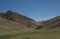 Valley of the Vultures in Gobi Desert Royalty Free Stock Photo