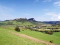 Valley with Vysny Kubin in summer Royalty Free Stock Photo