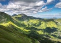 Doliny, hrebene a štíty letných Západných Tatier
