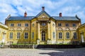 Vallo Castle located on the island of Zealand. In 18th century, the castle served as