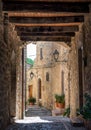 Alleway in Vallo di Nera, Umbria.