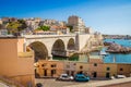 The Vallon des Auffes - fishing haven with small old houses, Marseilles, France Royalty Free Stock Photo