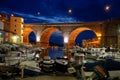 Vallon des Auffes after Sunset Royalty Free Stock Photo