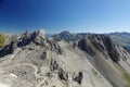 The panorama from Valluga mountain, Sankt Anton, Austria