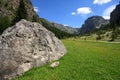 Vallunga (Val Gardena) Royalty Free Stock Photo
