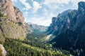 Vallunga Valley in the Italian Dolomites Royalty Free Stock Photo