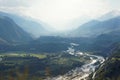 Rhone Valley, Switzerland Royalty Free Stock Photo
