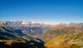 Valmalenco IT - Aerial view from Alpe Colina Royalty Free Stock Photo