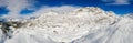 Valmalenco IT - winter view of the Campagneda alp Royalty Free Stock Photo