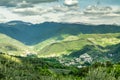 Valnerina valley, town of Arrone and Castel di Lago