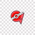 valor icon sign and symbol. valor color icon for website design and mobile app development. Simple Element from pokemon go