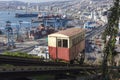 Historical funicular in Valparaiso