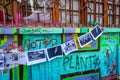 Woman Protests on the Chilean Streets