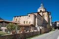 Valpuesta ancient monastery, origin of the spanish lenguage. Bur Royalty Free Stock Photo