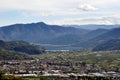 This is the Valsugana view from Buss, Pergine Valsugana.