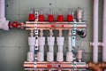 VALTEC Kit of adjustment and shutoff manual manifolds, for water