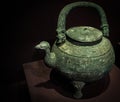 Bronze ware in ancient China. The treasure of the museum. Silk Road.