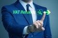 Value added tax VAT return concept Royalty Free Stock Photo