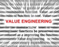 Value engineering