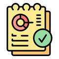 Value service icon vector flat Royalty Free Stock Photo