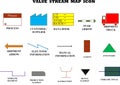 value stream map icon