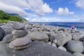 Valugan Boulder Beach in Basco, Batanes