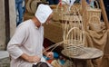 Basket Maker at the Historical Reenactment in Valvasone