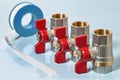 Valves for hot water