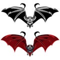 Vampire Bat Royalty Free Stock Photo