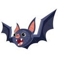 Vampire bat vector illustration Royalty Free Stock Photo