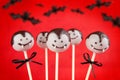 Vampire cake pops