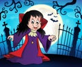 Vampire girl theme image 8