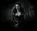 Vampire lady Royalty Free Stock Photo