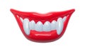 Vampire Teeth Smile Royalty Free Stock Photo