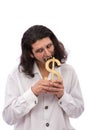 Vampire and Us dollar Royalty Free Stock Photo