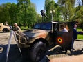 VAMTAC S3 with SPIKE-LR portable anti-tank system - military vehicle