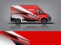 Van car Wrap design for company