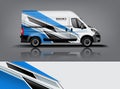 Van car Wrap design for company