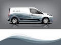 Van car Wrap design for company