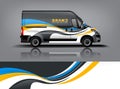 Van car Wrap design for company