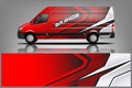 Van car Wrap design for company